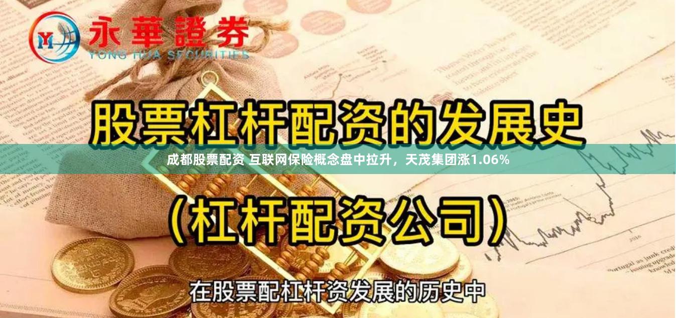 成都股票配资 互联网保险概念盘中拉升，天茂集团涨1.06%