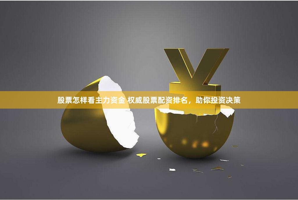 股票怎样看主力资金 权威股票配资排名，助你投资决策